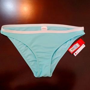 Xhilaration cheeky teal bikini bottoms size L